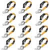 Levemolo Sacca Porta Palloni da Basket in Nylon Resistente Corda Stringente, Set da 12 Pezzi per Allenamento e Sport All'aperto