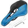 BULLSPANN Sella Universale per Bicicletta, Sella Comoda per Uomini e Donne, Cuscino in Pelle PU Impermeabile per Sella da Bicicletta da Mountain Bike e Bici da Strada