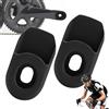 Gungtj Protezione per pedivella per bicicletta, protezione per braccio, in silicone,