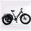 Generic Triciclo per adulti a 3 ruote, cruiser fuoristrada a 7 velocità, ampio cestino per shopping e picnic, ideale per anziani, donne e uomini, per sport all'aria aperta.