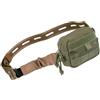 Generic Cintura 30MM Senza Metallo A Sgancio Rapido con Pouch Tattico, Set Outdoor