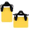 CIMAXIC 2 Pezzi Pannello Laterale Giallo per Occhiali da Tiro in Abs Blocco Luce Potenziato e Design Leggero per Protezione Occhi Durante Tiro a Segno