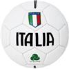 CUCUBA Pallone da Calcio da Allenamento Italia con Scudetto Tricolore Misura 2 Bianco