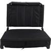 Hamwesh Sedile Ergonomico da Stadio con Supporto per la Schiena, Sedia Pieghevole per Tribuna con Cuscino Ad Alta densità e Supporto Lombare, 5 Angoli Regolabili 90-180°, Tracolla a Piegatura Rapida