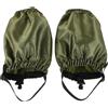 CLISPEED Ghette da Trekking Protezioni per Gambe Leggere e Compatte Verde Oxford 420d per Escursionismo e Esplorazione nel Deserto