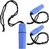 Zerodeko Set di 3 scatole impermeabili per immersioni: porta bombole galleggianti e impermeabili con cordino da 90 cm | Accessori per kayak, barche, canoe e nuoto