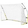 LOVIVER Porta da Calcio Portatile Rete Allenamento Obiettivo Bersaglio Telaio Pieghevole Montaggio Rapido con Picchetti Borsa Trasporto Adatta per Allenamento, L