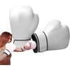 Générique Guanti da boxe - 280 g per boxe e kickboxing con attrezzatura per l'allenamento - Guanti da colpire Thai con dita integrali, per uomini, donne, adulti, giovani pugili