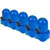 DEARMAMY Tappi per Bastoni da Trampolino Blu, 5 Set di Ricambio