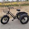 Generic Triciclo per adulti con pneumatici larghi, 7 velocità, 3 ruote da 20 pollici con cestino, capacità di carico di 450 libbre, ideale per shopping e picnic.