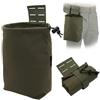 Generic Pouch Utility Molle Arrotolabile, Borsa Outdoor Pieghevole | Pouch Pieghevole Con Fermi Elastici Interni E Fori Di Drenaggio Inferiori for Gear Outdoor
