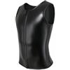 PETSOLA Gilet in con Cerniera Termico Gilet da Muta Aderente Giacca in con Cerniera per Subacquei, L, My085 Vest 2MM
