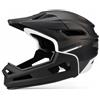 SheerFaring Casco da Ciclismo Protettivo per Bici con Struttura Modulare Interno Amovibile di Ventilazione Paranaso Rimovibile Adatto per Piste da Viaggi