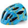 AsrMyjcx Casco Protettivo per Bambini Casco Bambino Casco Regolabile Casco Sportivo Casco con Finitura Stampata E Dettagli Estetici Distintivi Adatto a, Azzurro Vivace, S 48-52CM