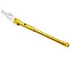 LOVIVER Cavalletto per Bicicletta Cavalletto Laterale Supporto Pieghevole Sostegno Parcheggio Accessorio Bici in Lega 6061 CNC Struttura Solida Peso Ridotto, Oro