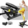 ZIWWVY Mini stepper Twist Stepper con capacità di peso di 150 kg, mini stepper per allenamento completo del corpo, altezza regolabile, liscio e silenzioso, mini stepper per uomini e donne