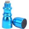 Generic Strumento per Stecche 3 in 1, Resistente Modellatore per Punte in Acciaio Inossidabile, Strumento per Lucidare per Gli Amanti del Biliardo, 6,8 Cm (Blue)
