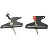 NexRen Montaggio a vite a pollice Bow Sight Facile installare Regolare (rosso)
