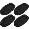 FUNOMOCYA Set di 4 coperture per maschera da sci e snowboard nere unisex protezione antigraffio e polvere taglia unica copri occhiali di sicurezza leggero e compatto per viaggi