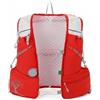 QSTDGVPW Gilet da Idratazione Outdoor Vestito Porta Acqua Multitasche Tasca Traspirante Zaino Regolabile Riflettente per Runner Ciclismo Allenamenti Adatto a , Rosso , L 90-102