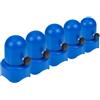 Hemobllo Tappi per Pali Trampolino Blu, 5 Set, Plastico Sostituibili | Coperture per Tubi, Ricambio Pratico per Trampolino, Accessori Compatibili Aste e Montaggio Semplice