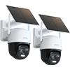 Imou Telecamera Esterna 3K 5MP con Pannello Solare 360°PTZ WiFi Batteria 5000mAh