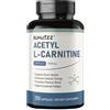 Bumjazz Capsule di acetil-L-carnitina 1000 mg, 120 conteggi: supporta la funzione NAD+, produzione di energia, umore, supporto nervoso e metabolico, concentrazione mentale