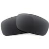 REVANT Lenti di Ricambio compatible con Oakley Crankshaft, Polarizzate, Nero Stealth