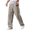 Vhersily Pantaloni Uomo Pantalone Yoga con Elastico in Vita Leggeri Pantalone Da Lavoro Larghi Traspiranti Autunno Invernali Elasticizzati, con Tasche, Streetwear, Per Escursion Viaggi Sportivo