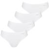 Sloggi Pure Comfort Tai Slip da donna, confezione da 4, bianco, S