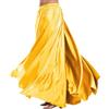 Vhersily Gonna Danza del Ventre Professionali Costume Swing Gonne Lungo Elastico in Vita Spiaggia Lunga Abito Stage Danzatrice Raso Performance, per Cerimonie Discoteca, per Business e Matrimoni
