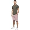 989Zé ENZO Pantaloncini da uomo in cotone, pantaloni chino estivi casual eleganti, rosa, 40W