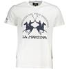 La Martina Sofisticata T-shirt da uomo con grafica a girocollo