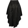 Vhersily Gonna Lunga Da Donna A Vita Alta In Tulle Pizzo Floreale Asimmetrica Midi Gonne Sexy, Per Cosplay, Carnevale, Halloween, Natale, Festa In Maschera, Costumi Famiglia Anni '40 Costume da Strega