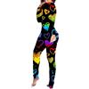 Vhersily Pigiama Donna Sexy Hot per Sesso Aperto Cotone Invernale Pigiama Intero Caldo Lovable Pile Manica Lunga Lingerie Curvy Felpato Nightwear 2026 Regalo Capodanno San Valentino per Notte di Nozze