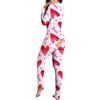 Vhersily Pigiama Donna Sexy Hot per Sesso Aperto Cotone Invernale Pigiama Intero Caldo Lovable Pile Manica Lunga Lingerie Curvy Felpato Nightwear 2026 Regalo Capodanno San Valentino per Notte di Nozze
