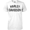 HARLEY-DAVIDSON Men's T-Shirt, Heritage Distressed Script, White 30294029 (M)