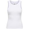 Only Onlmadison Tank Top Box Jrs Onlmadison - Canottiera Jrs Donna (Pacco da 1)