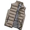 Vhersily Gilet di Piumino Uomo Casual Senza Maniche Corto Giubbotto Ultraleggeri Caldo Imbottito Giacche Slim Fit Giacca Parka Cappotto, Perfetta per Autunno e Inverno, Antisporco e Idrorepellente