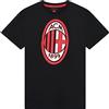 AC Milan - Maglietta con logo grande per bambini, taglia 152