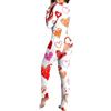 Vhersily Pigiama Donna Sexy Hot per Sesso Aperto Cotone Invernale Pigiama Intero Caldo Lovable Pile Manica Lunga Lingerie Curvy Felpato Nightwear 2026 Regalo Capodanno San Valentino per Notte di Nozze