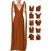 72styles Abito Infinity Cerimonia Donna, Abito Damigella Donna, Lungo, Maxi, Taglie Forti, Abito Elegante Donna Cocktail Festa