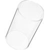POPETPOP Copertura per Protezione Borosilicato in Candele Trasparente Antivento Cilindrica, Portacandela Semplice Candela in Diverse Occasioni