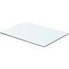 Solivagant Mensole in Vetro Trasparente 2 pz 50x30 cm,Trasparente,6.5kg