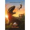 empireposter Jurassic World Camp Cretaceous - Poster con stampa, dimensioni 61 x 91,5 cm + 2 listelli per poster in alluminio, 63 cm