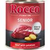 Rocco Senior 24 x 800 g umido per cane - Manzo con Patate - NUOVO!