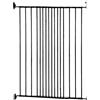 Safetots Cancelletto di Sicurezza per Bambini Extra Alto con Montaggio a Vite, 62,5cm - 106,8cm, Nero, Altezza di 103,5cm, Cancelletto per Scale per Bambini piccoli e Neonati, Barriera di Sicurezza