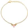Margutta Bracciale Monja Placcato Oro 18k Leggero e Regolabile 1 Pezzo - - 987717434