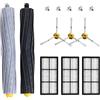 MZY LLC Confezione da 13 pezzi di ricambio per iRobot Roomba serie 800 900 805 860 870 871 880 890 960 980 985, kit di rifornimento con 1 estrattore di detriti, 3 filtri, 3 spazzole laterali e viti