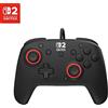 Turtle Beach Rematch Nero Controller da gaming cablato con licenza ufficiale per Nintendo Switch 2